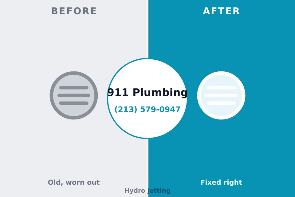 Before and after: plumbing company Byesville, OH